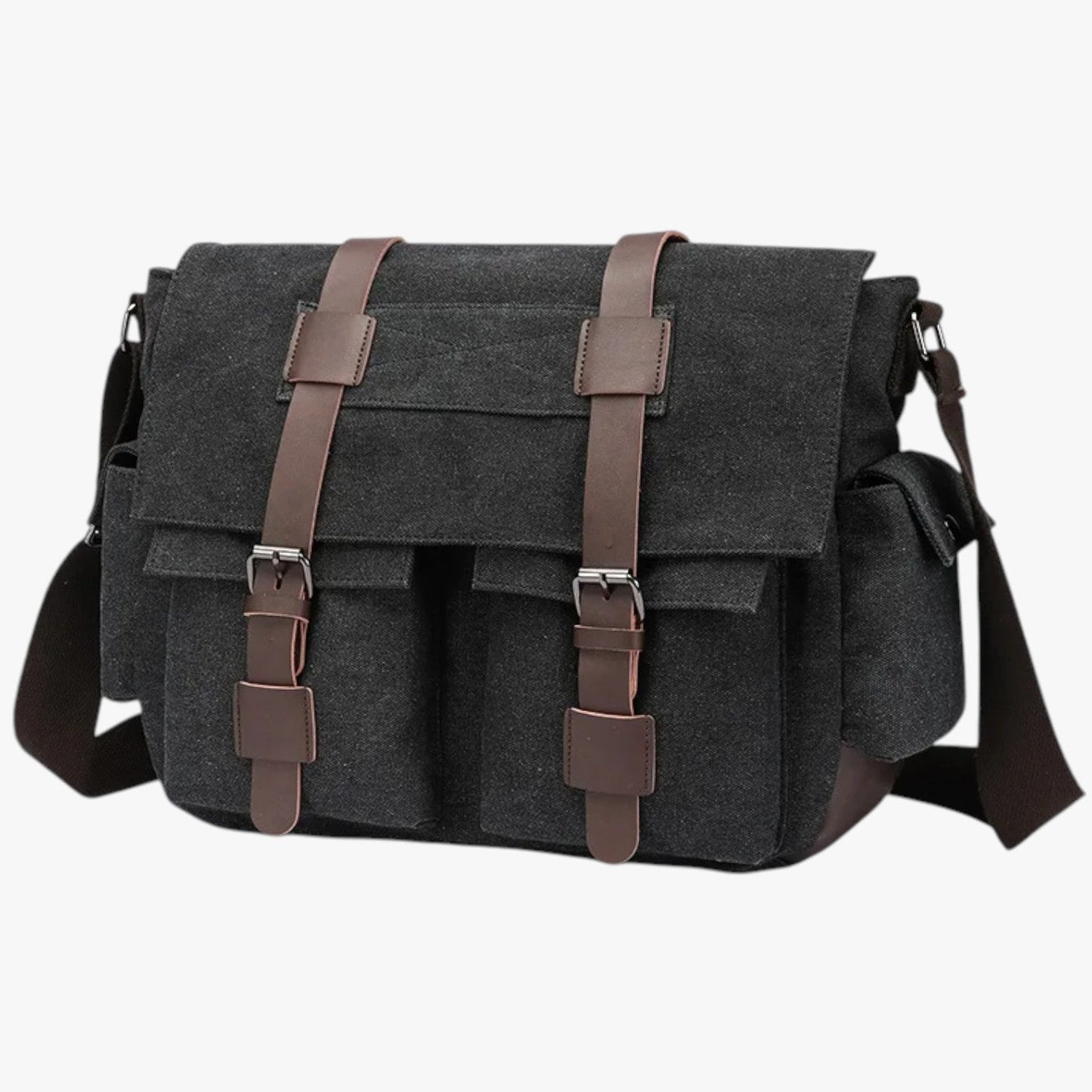 Borsa Messenger Multicolore In Tela Uomo — Pisa, immagine 6