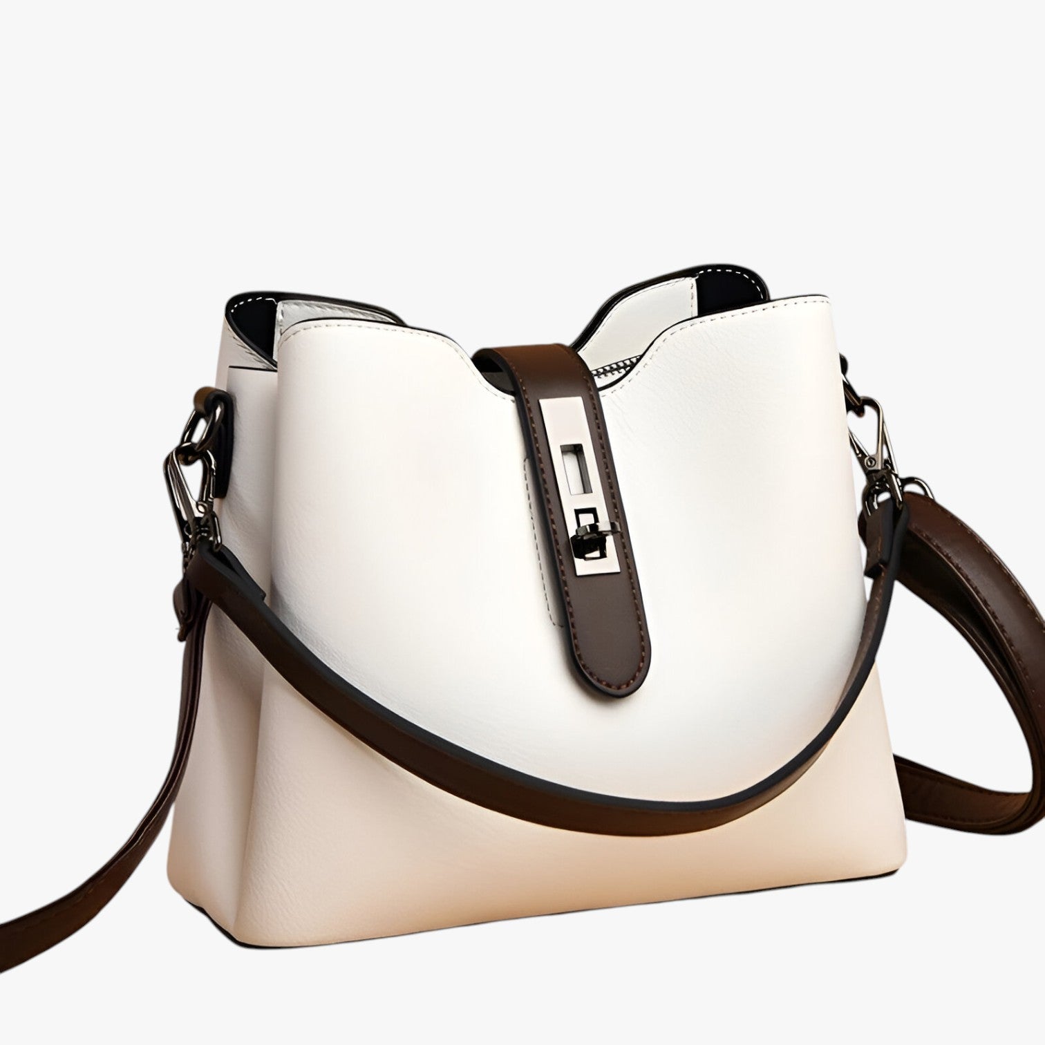Borsa A Spalla Multicolore Con Chiusura Donna — Savona, immagine 6