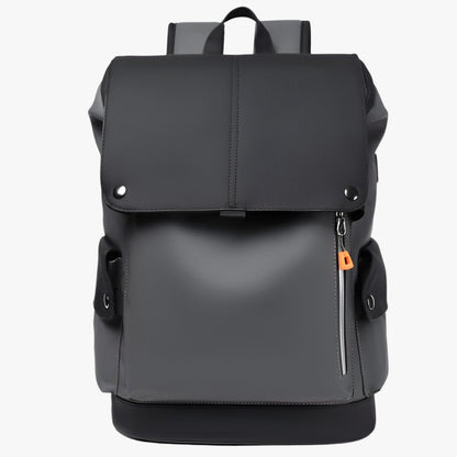 Zaino Multicolore Porta Laptop Con Patta Uomo — Ufficio, immagine 1