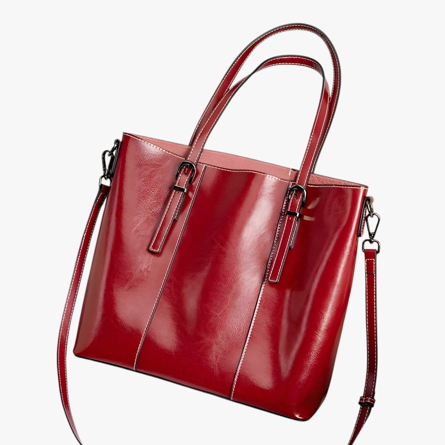 Borsa Tote Marrone Capiente Donna — Imola, immagine 11