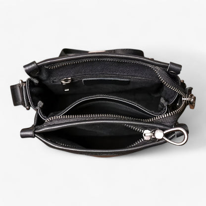 Borsa A Tracolla Nera Verticale Uomo — Lecco, immagine 6