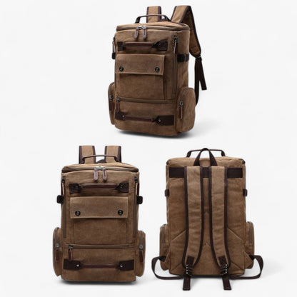 Zaino Porta Laptop Blu Multitasche Uomo — Brera, immagine 3