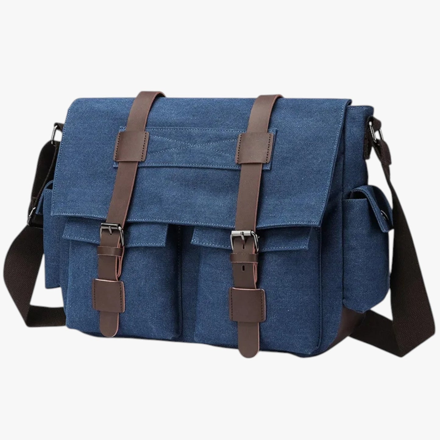 Borsa Messenger Multicolore In Tela Uomo — Pisa, immagine 7