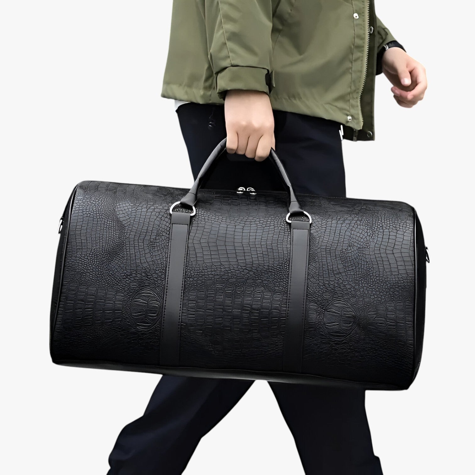 Borsone Da Viaggio Multicolore Con Tracolla Unisex — Empoli, immagine 4