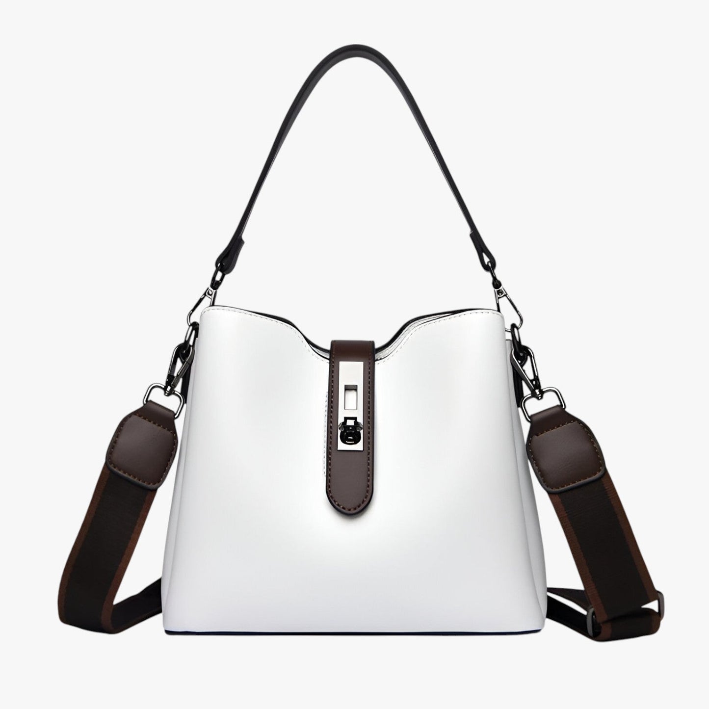 Borsa A Spalla Multicolore Con Chiusura Donna — Savona, immagine 1