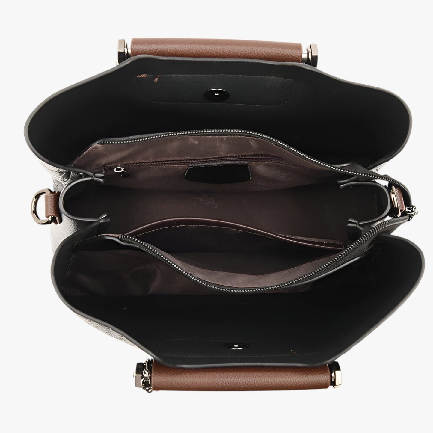 Borsa Tote Multicolore Effetto Coccodrillo Donna — Iseo, immagine 12