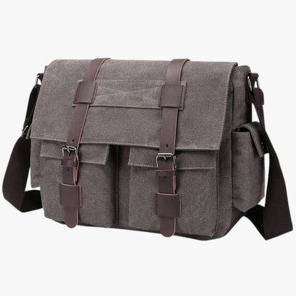 Borsa Messenger Multicolore In Tela Uomo — Pisa, immagine 5