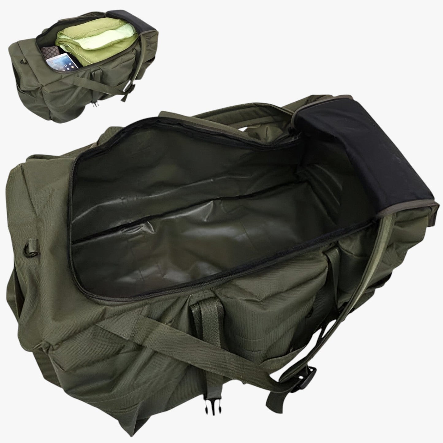 Borsone Da Viaggio Multicolore Da 100 L Unisex — Avventura, immagine 4