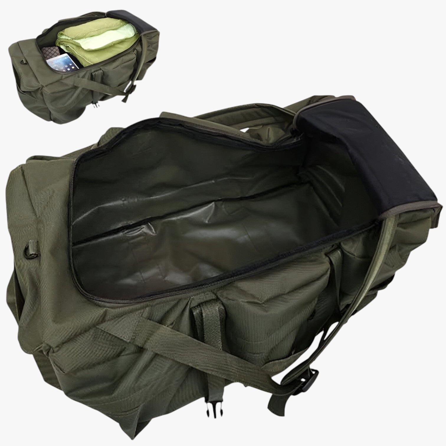 Borsone Da Viaggio Multicolore Da 100 L Unisex — Avventura, immagine 4