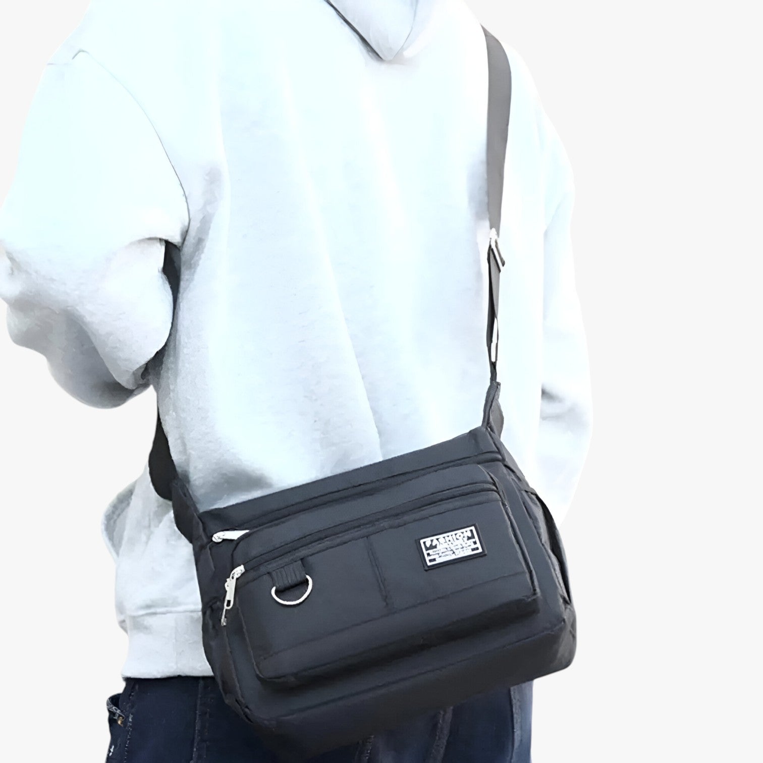 Borsa Messenger Multicolore Multitasche Unisex — Savona, immagine 7