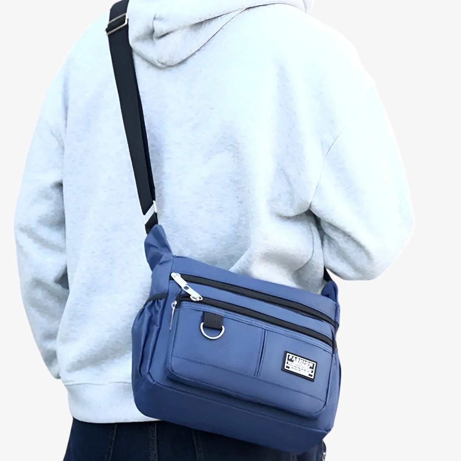 Borsa Messenger Multicolore Multitasche Unisex — Savona, immagine 9
