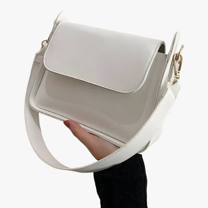 Borsa A Tracolla Multicolore Compatta Donna — Celeste, immagine 7