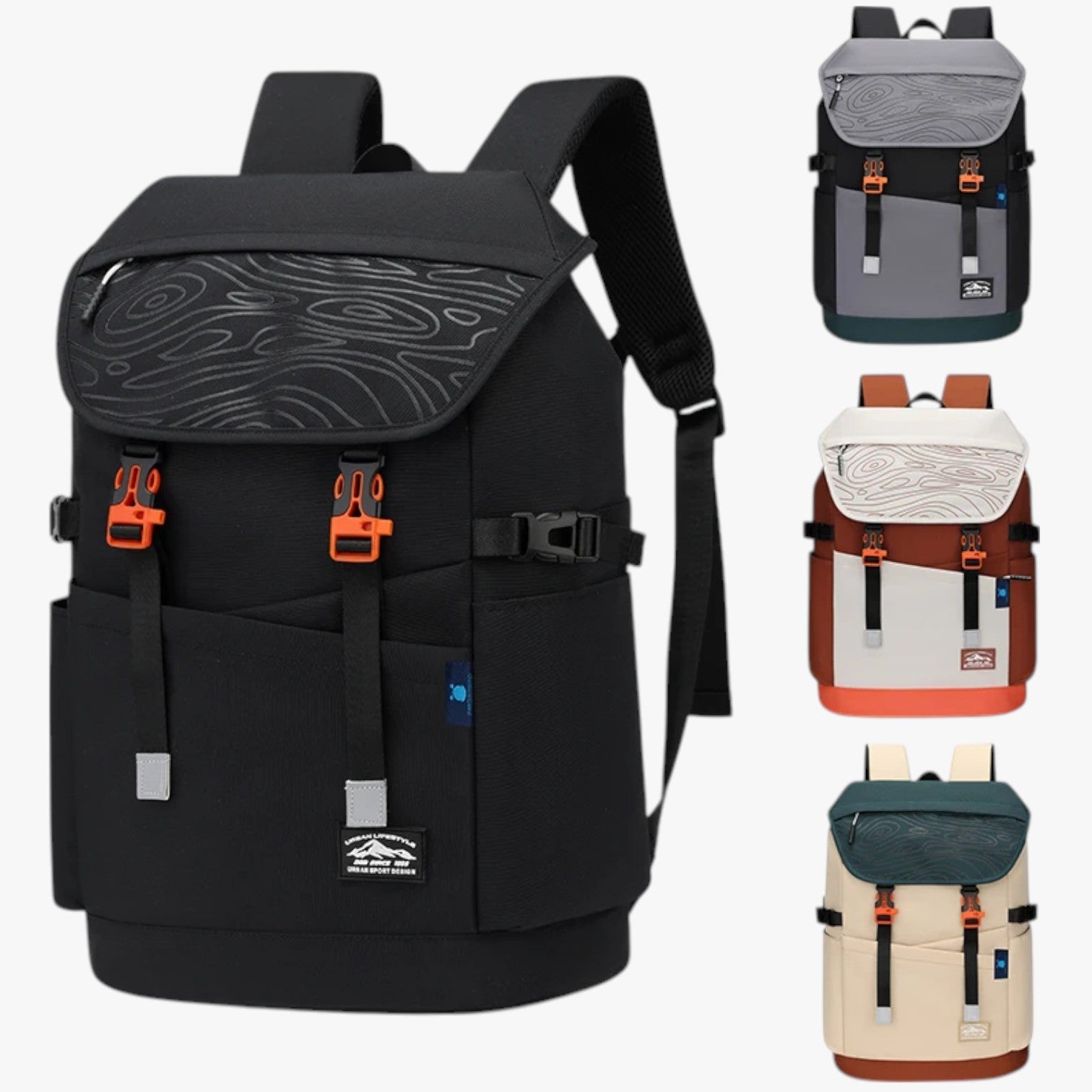 Zaino Outdoor Multicolore Da 40 L Uomo — Avventura, immagine 7