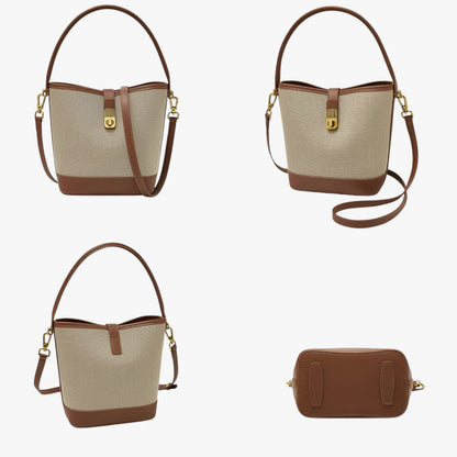 Borsa A Secchiello Multicolore Compatta Donna — Pila, immagine 4