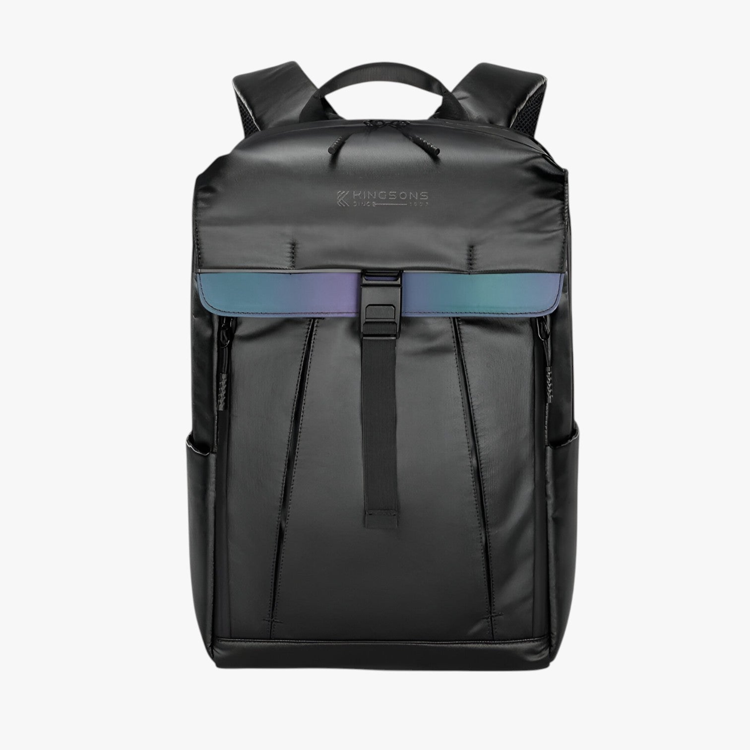 Zaino Nero Porta Laptop Da 15,6 Pollici Uomo — College, immagine 1