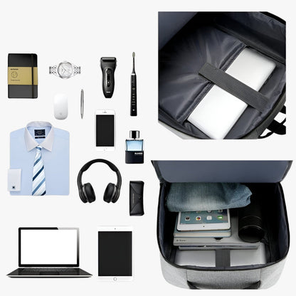 Zaino Multicolore Porta Laptop Da 15,6 Pollici Uomo — Tolosa, immagine 4
