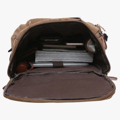 Zaino Porta Laptop Blu Multitasche Uomo — Brera, immagine 4