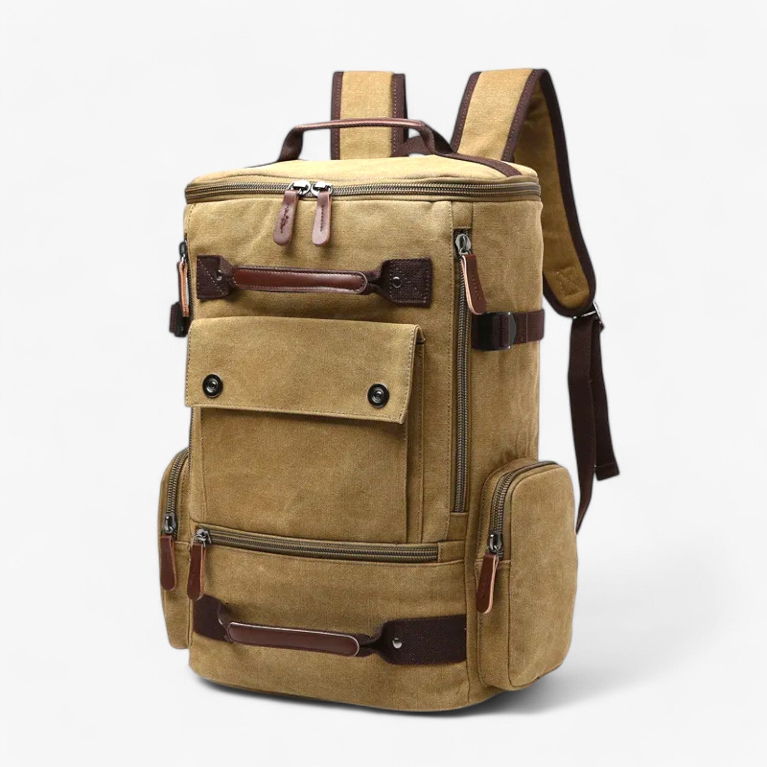 Zaino Porta Laptop Blu Multitasche Uomo — Brera, immagine 14