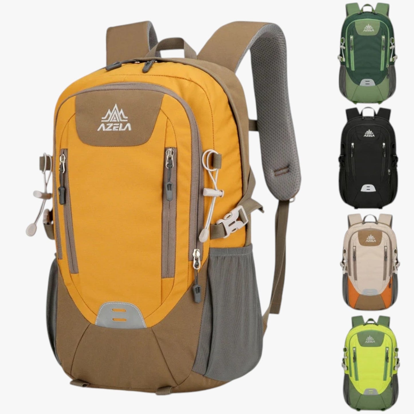 Zaino Outdoor Multicolore Multitasche Uomo — Sentiero, immagine 5