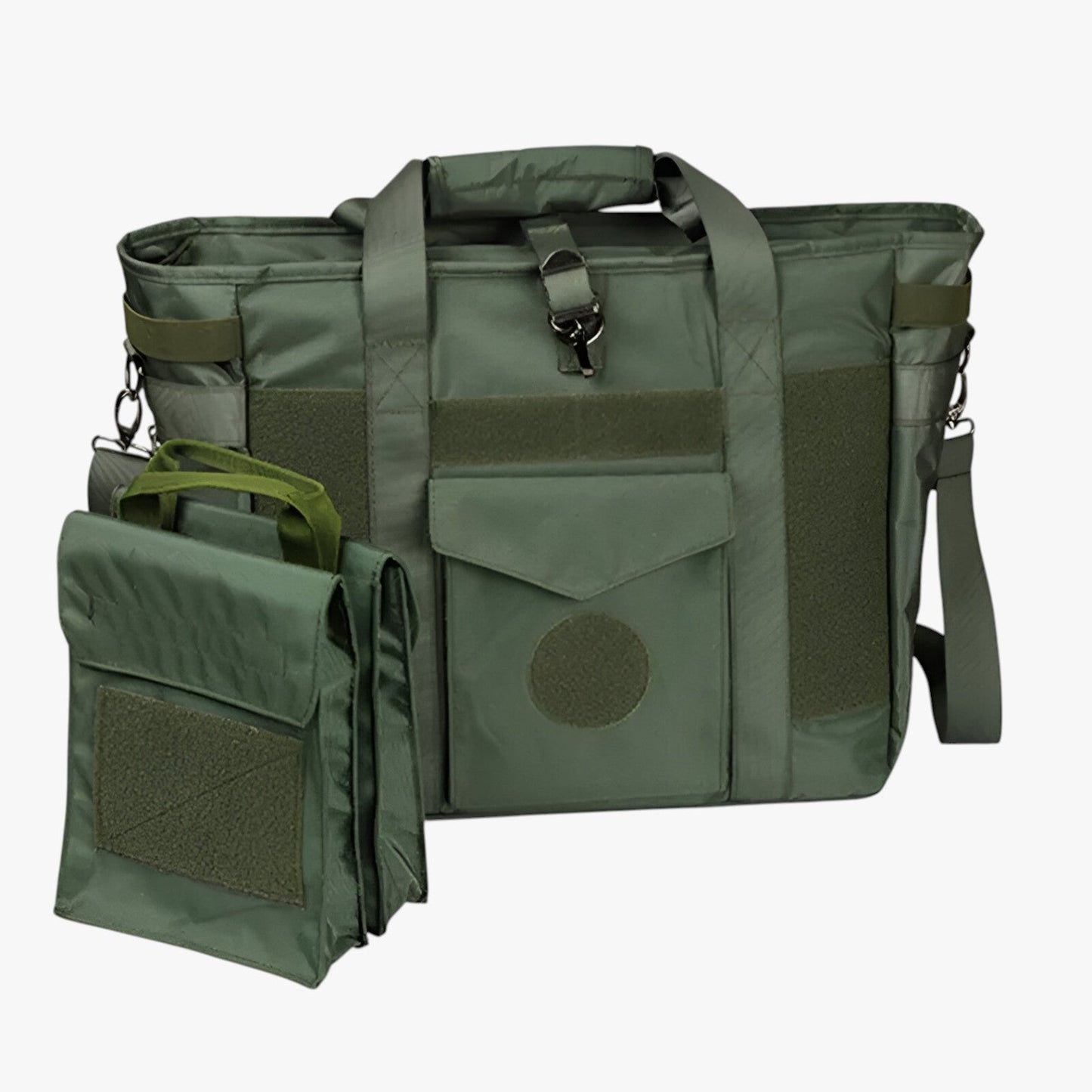 Borsone Da Viaggio Verde Pieghevole Unisex — Brindisi, immagine 2