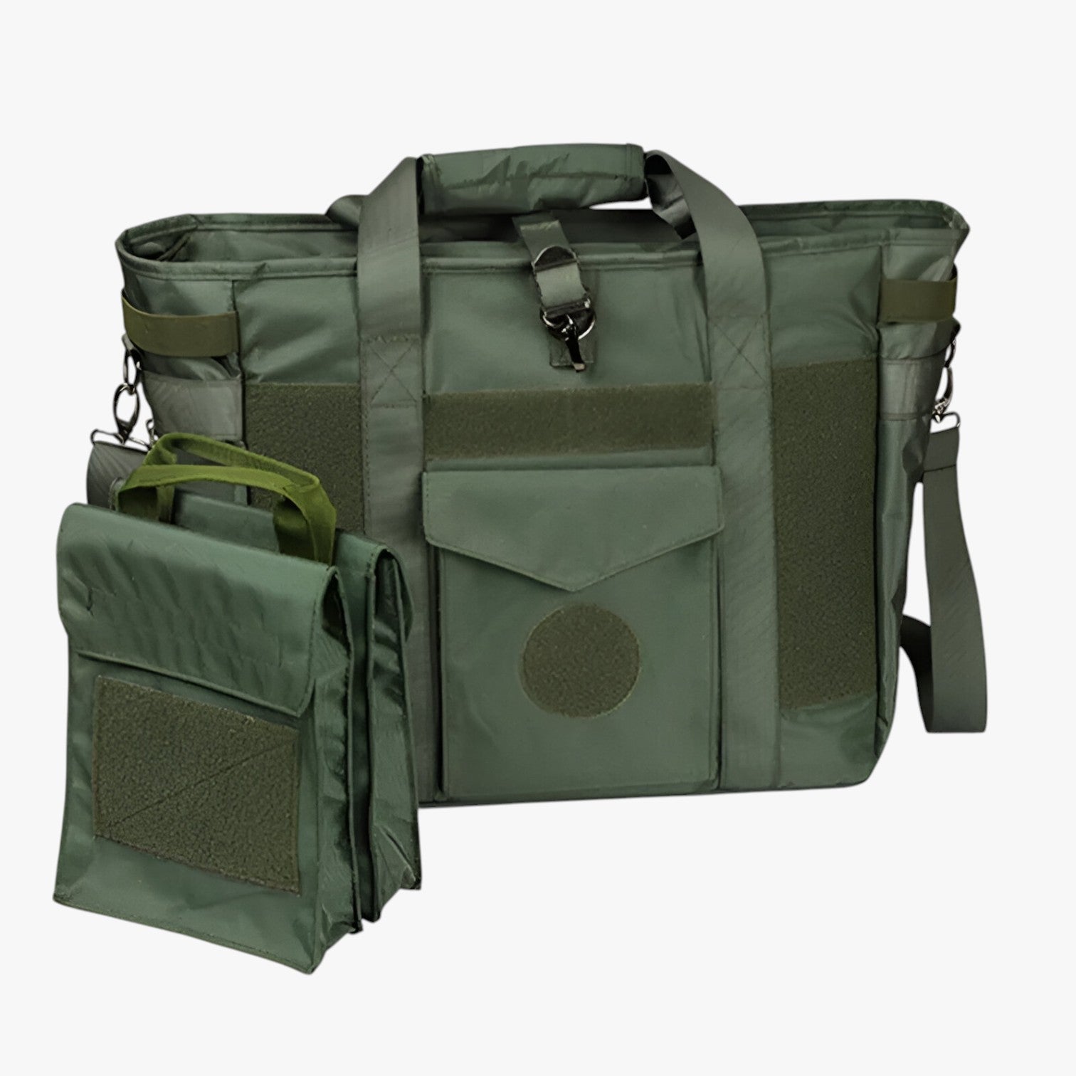 Borsone Da Viaggio Verde Pieghevole Unisex — Brindisi, immagine 2