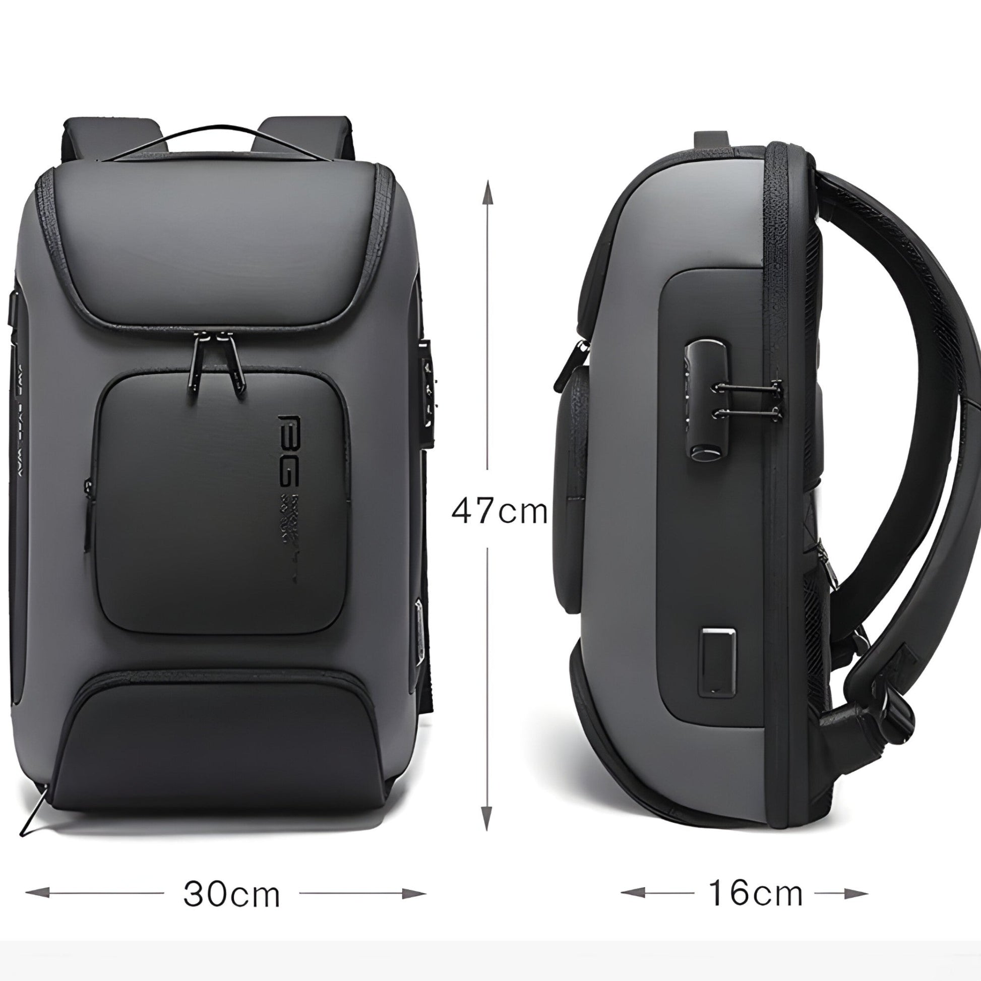 Zaino Multicolore Porta Laptop Con USB Uomo — Bergamo, immagine 4