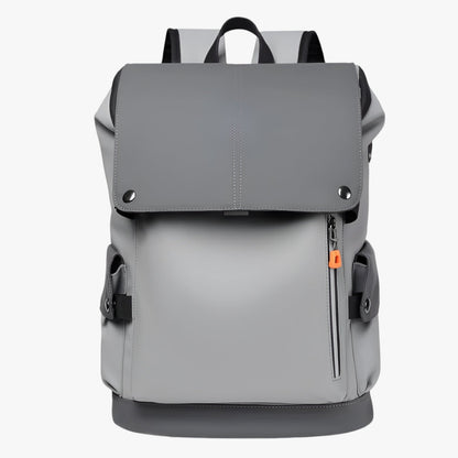 Zaino Multicolore Porta Laptop Con Patta Uomo — Ufficio, immagine 10