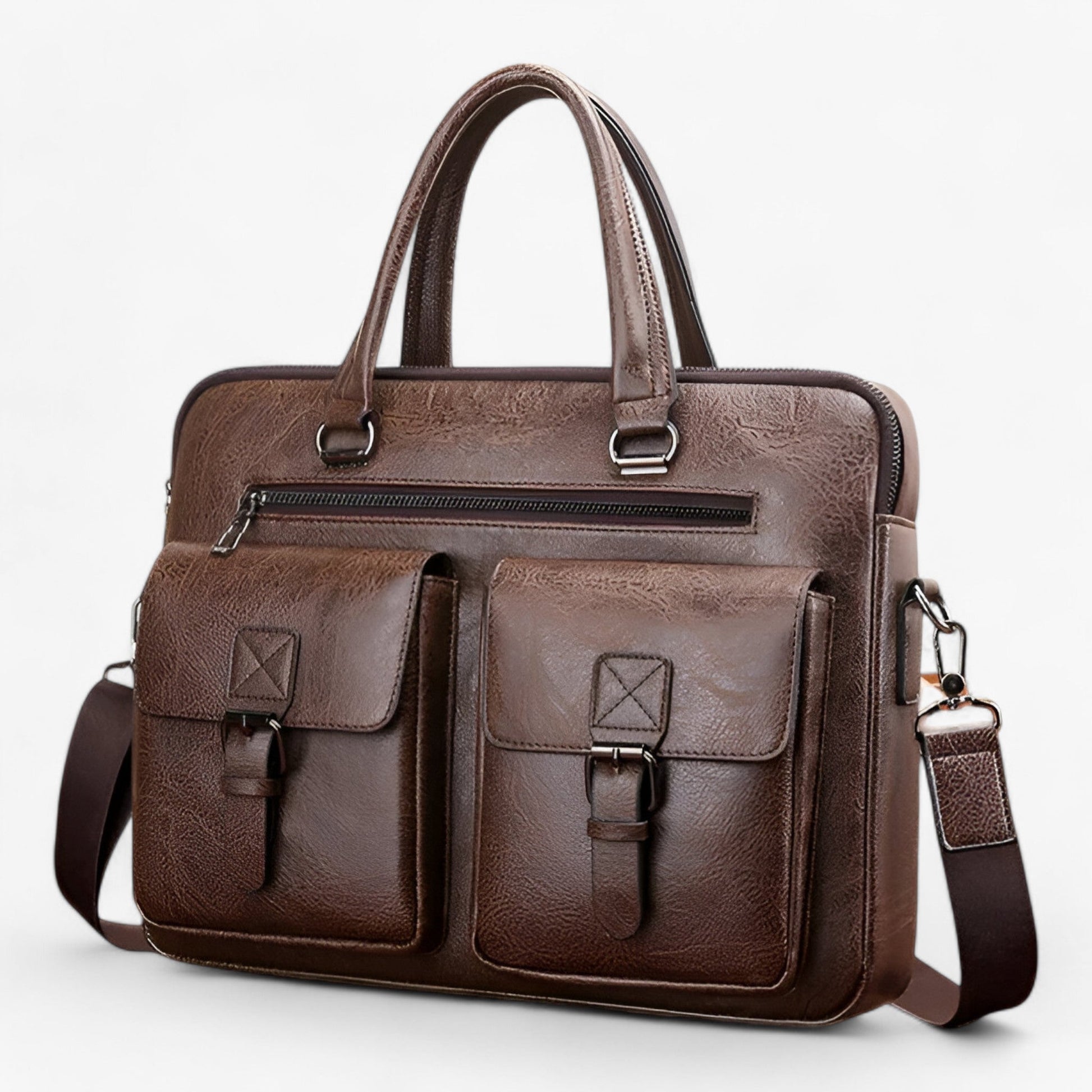 Borsa Portadocumenti Multicolore Porta Laptop Uomo — Prato, immagine 3