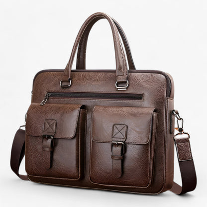 Borsa Portadocumenti Multicolore Porta Laptop Uomo — Prato, immagine 3