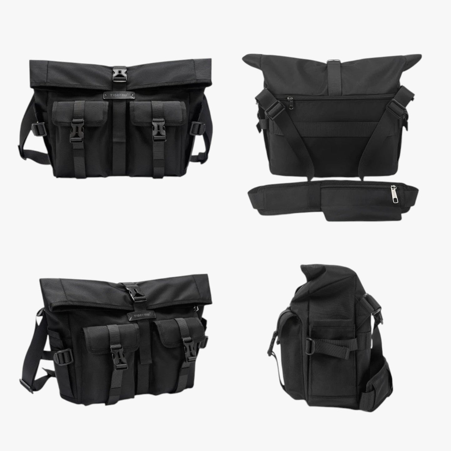 Marsupio Nero Multitasche Unisex — Bolzano, immagine 4