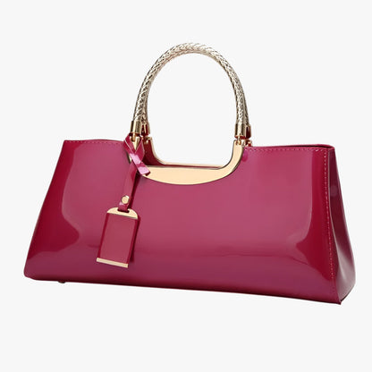Borsa A Mano Multicolore Lucida Donna — Bellagio, immagine 1