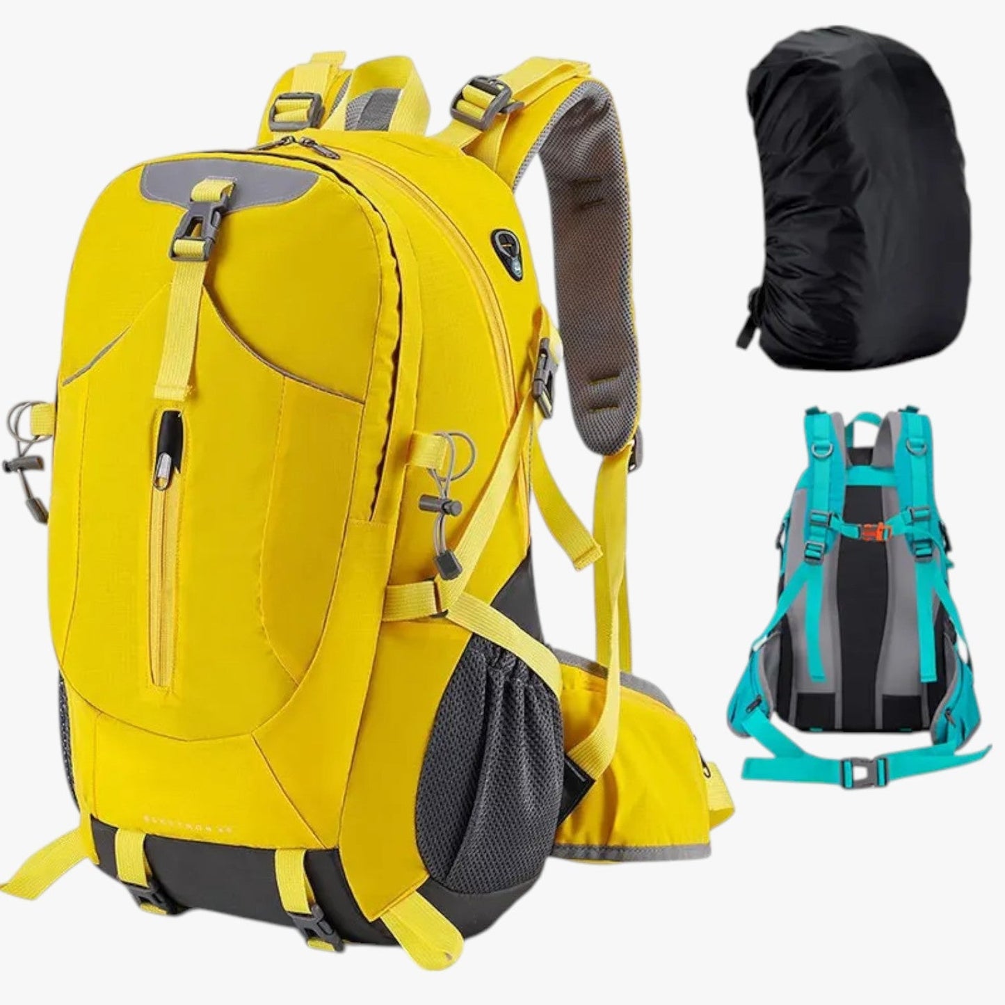 Zaino Da Trekking Multicolore Da 40 L Unisex — Monte, immagine 6