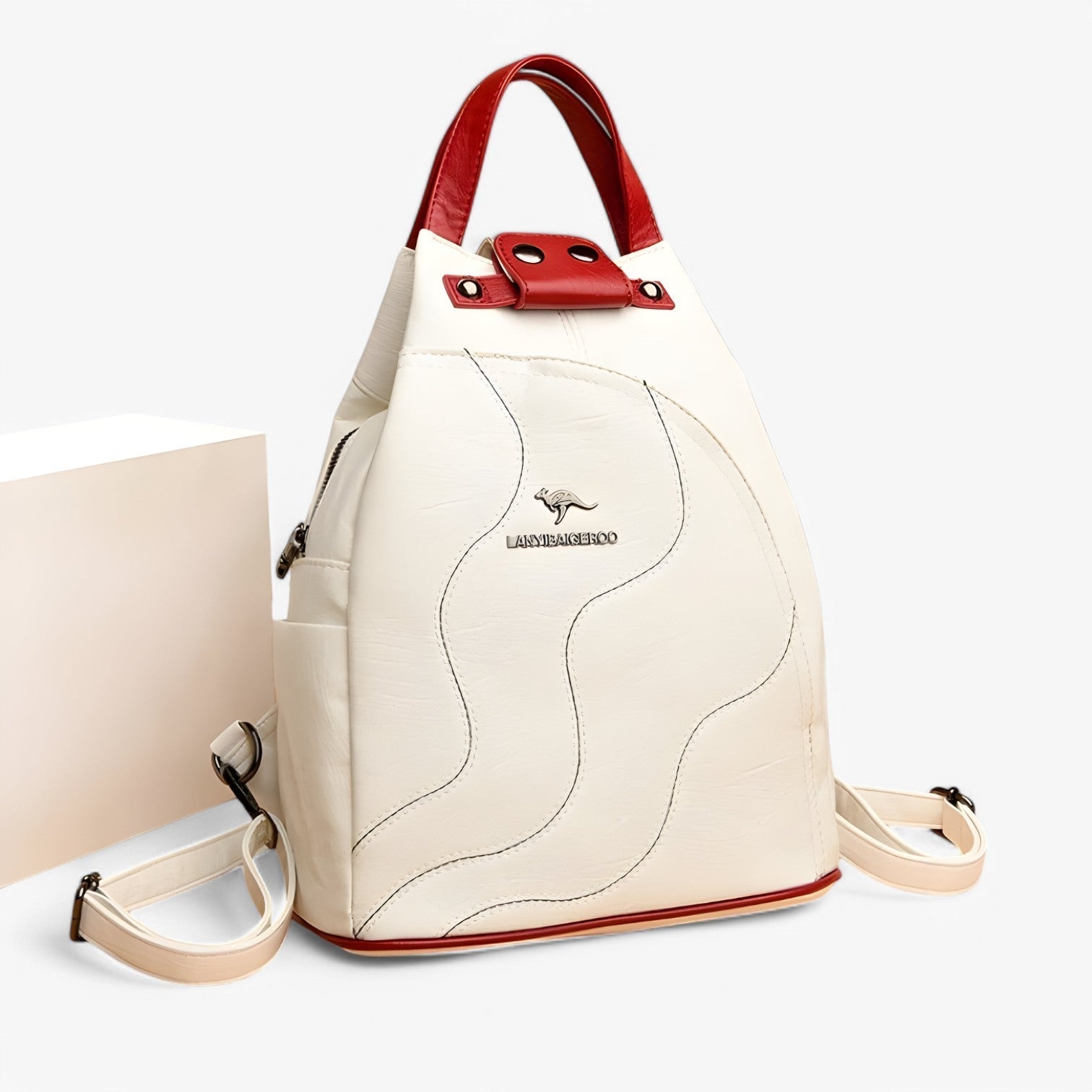 Zaino Multicolore Compatto Donna — Capri, immagine 3