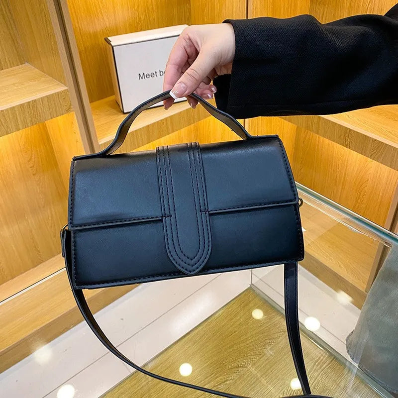 Borsa A Tracolla Multicolore Con Patta Donna — Riva, immagine 3