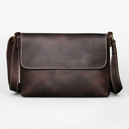 Borsa Messenger Multicolore Con Patta Unisex — Monza, immagine 11