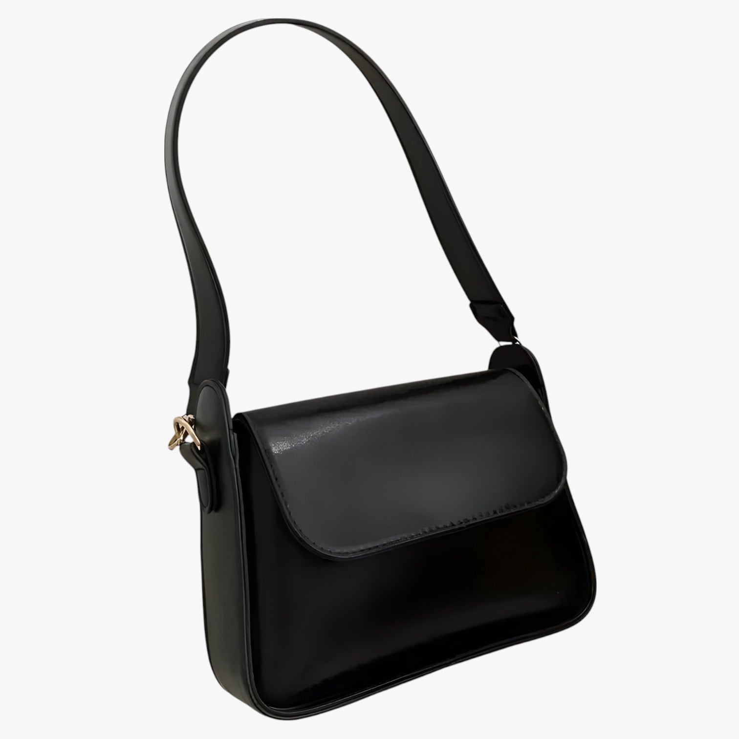 Borsa A Tracolla Multicolore Compatta Donna — Celeste, immagine 6