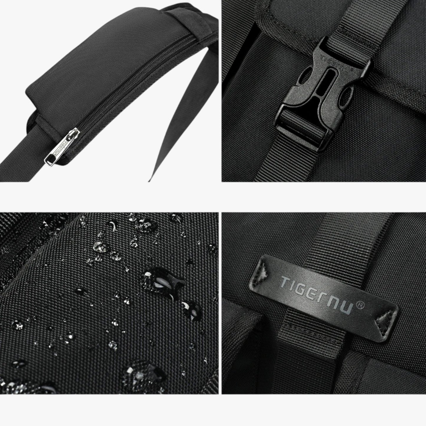Marsupio Nero Multitasche Unisex — Bolzano, immagine 5