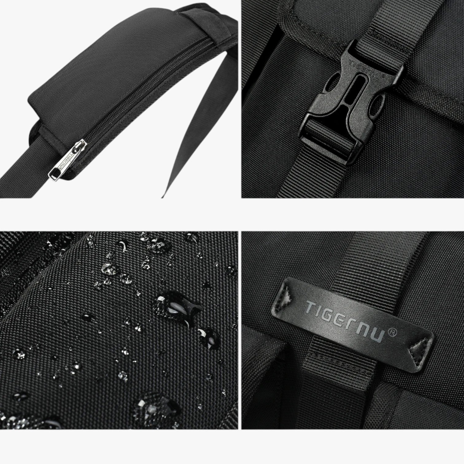 Marsupio Nero Multitasche Unisex — Bolzano, immagine 5