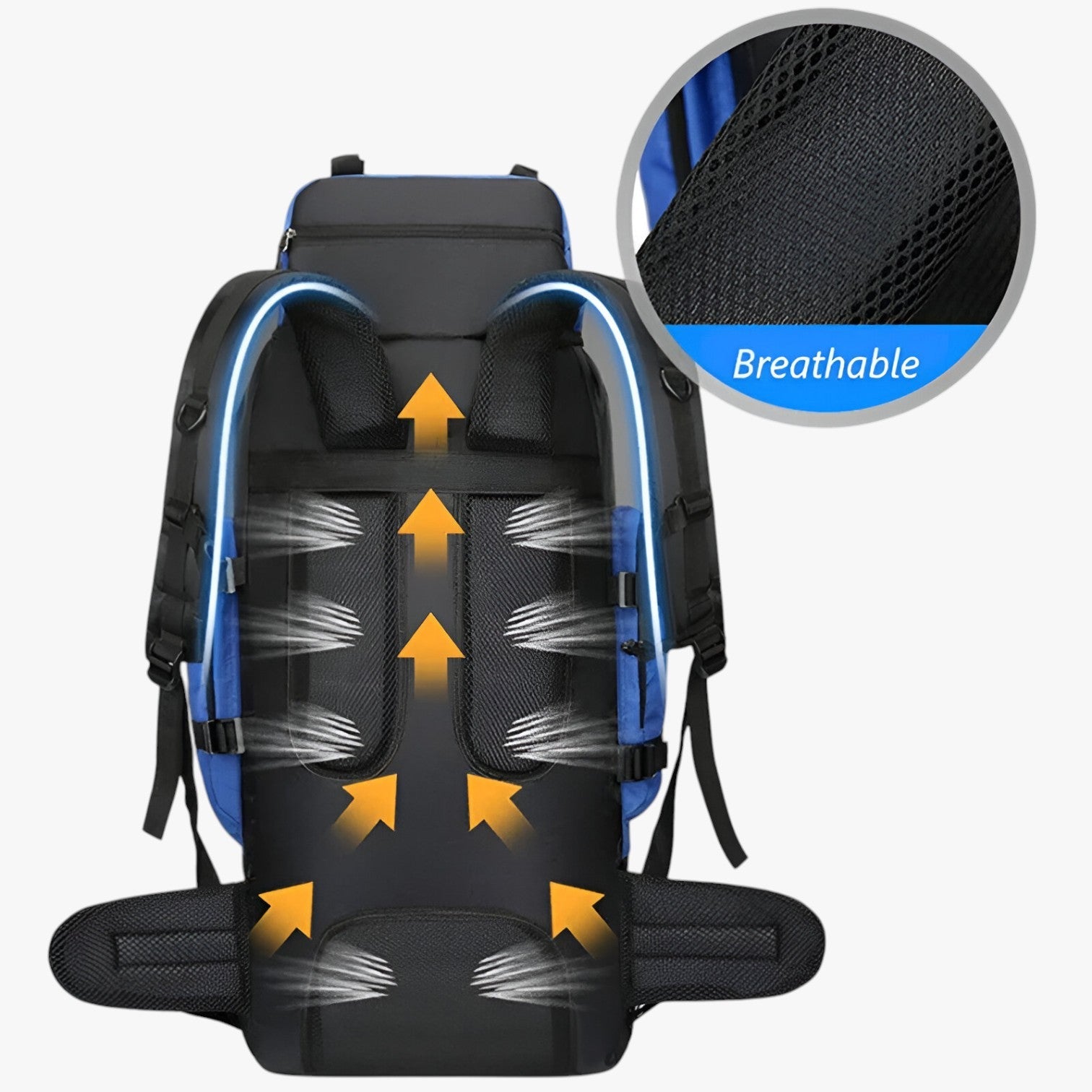 Zaino Da Trekking Multicolore Da 80 L Uomo — Dolomiti, immagine 5