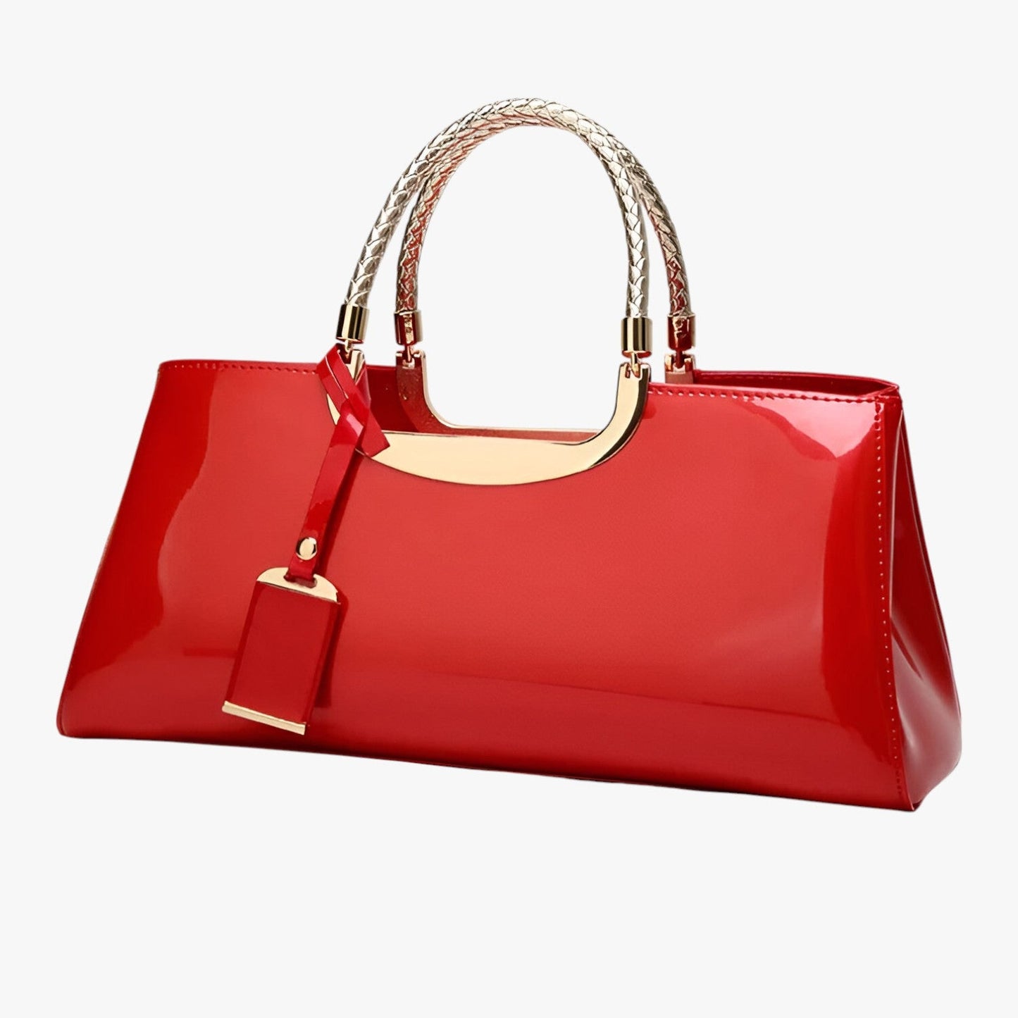 Borsa A Mano Multicolore Lucida Donna — Bellagio, immagine 6