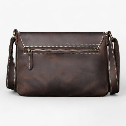 Borsa Messenger Multicolore Con Patta Unisex — Monza, immagine 2