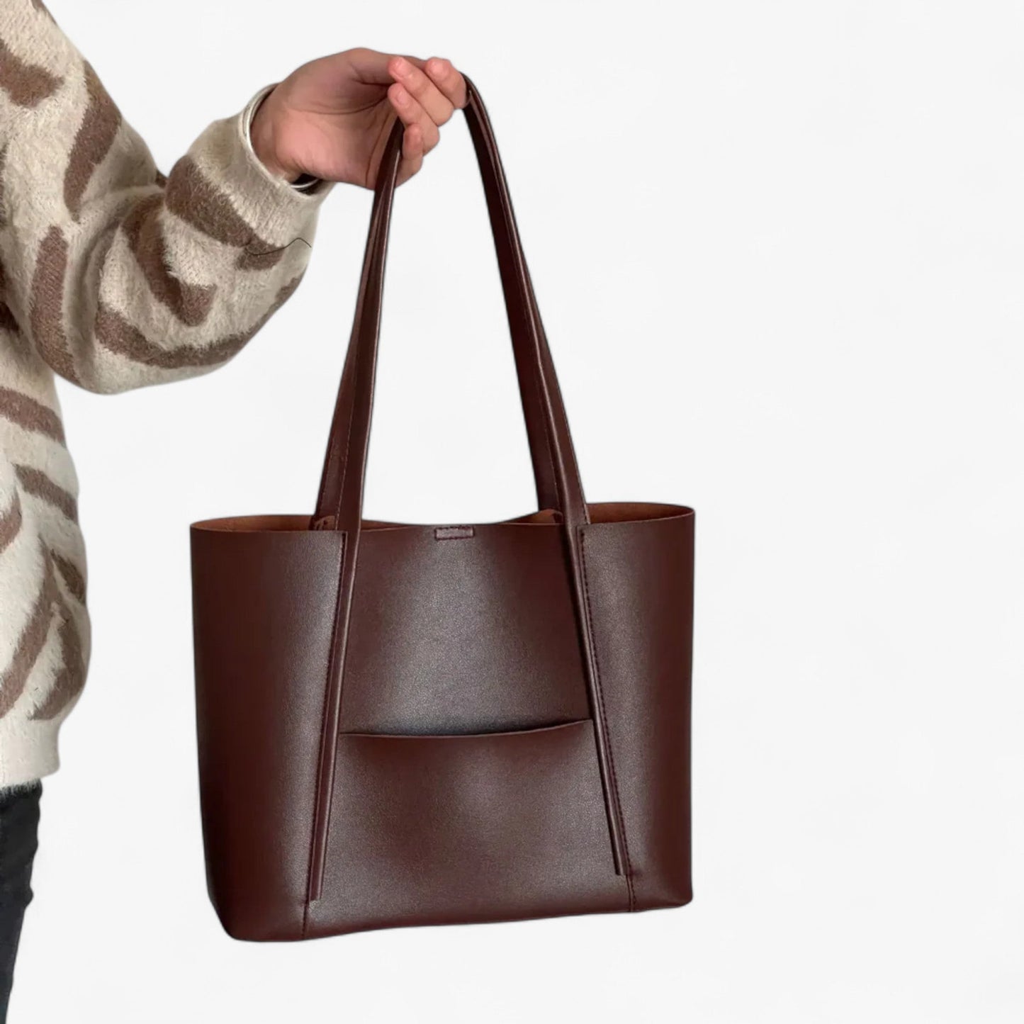 Borsa Tote Multicolore Minimal Donna — Stella, immagine 19
