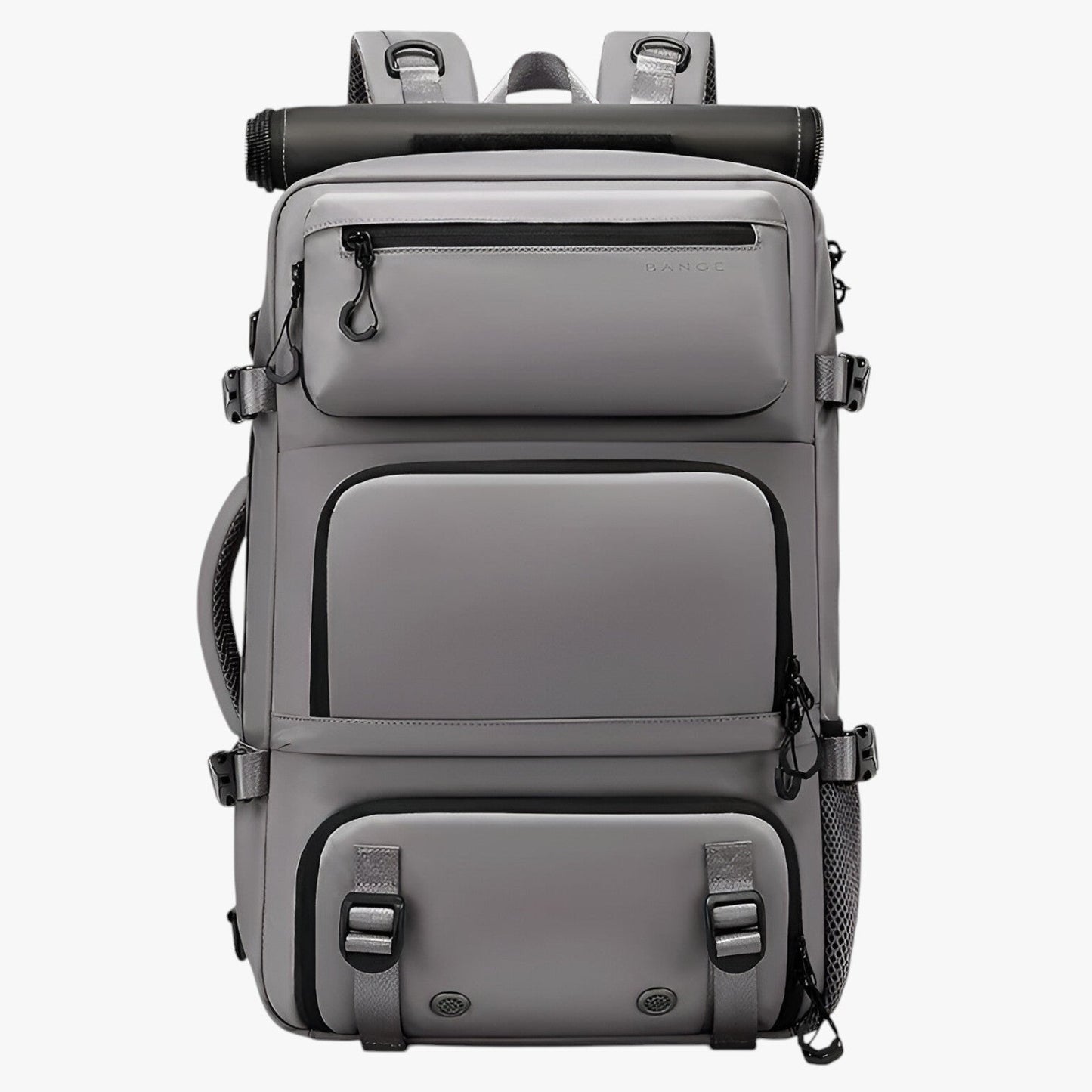 Zaino Da Viaggio Multicolore Multitasche Uomo — Bari, immagine 5