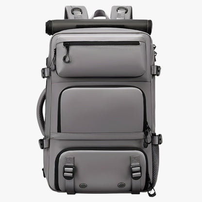 Zaino Da Viaggio Multicolore Multitasche Uomo — Bari, immagine 5