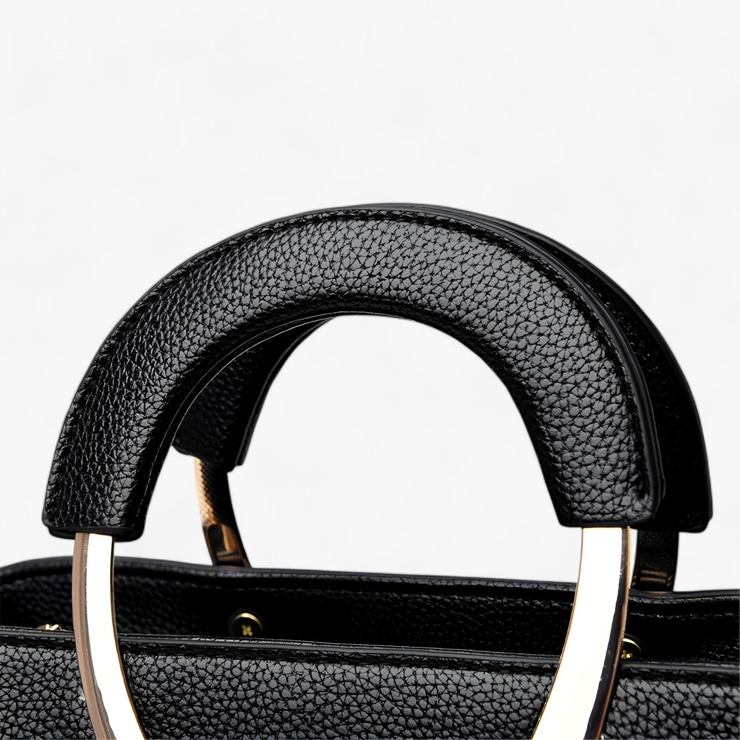 Borsa A Mano Multicolore Con Manici Metallici Donna — Verona, immagine 2
