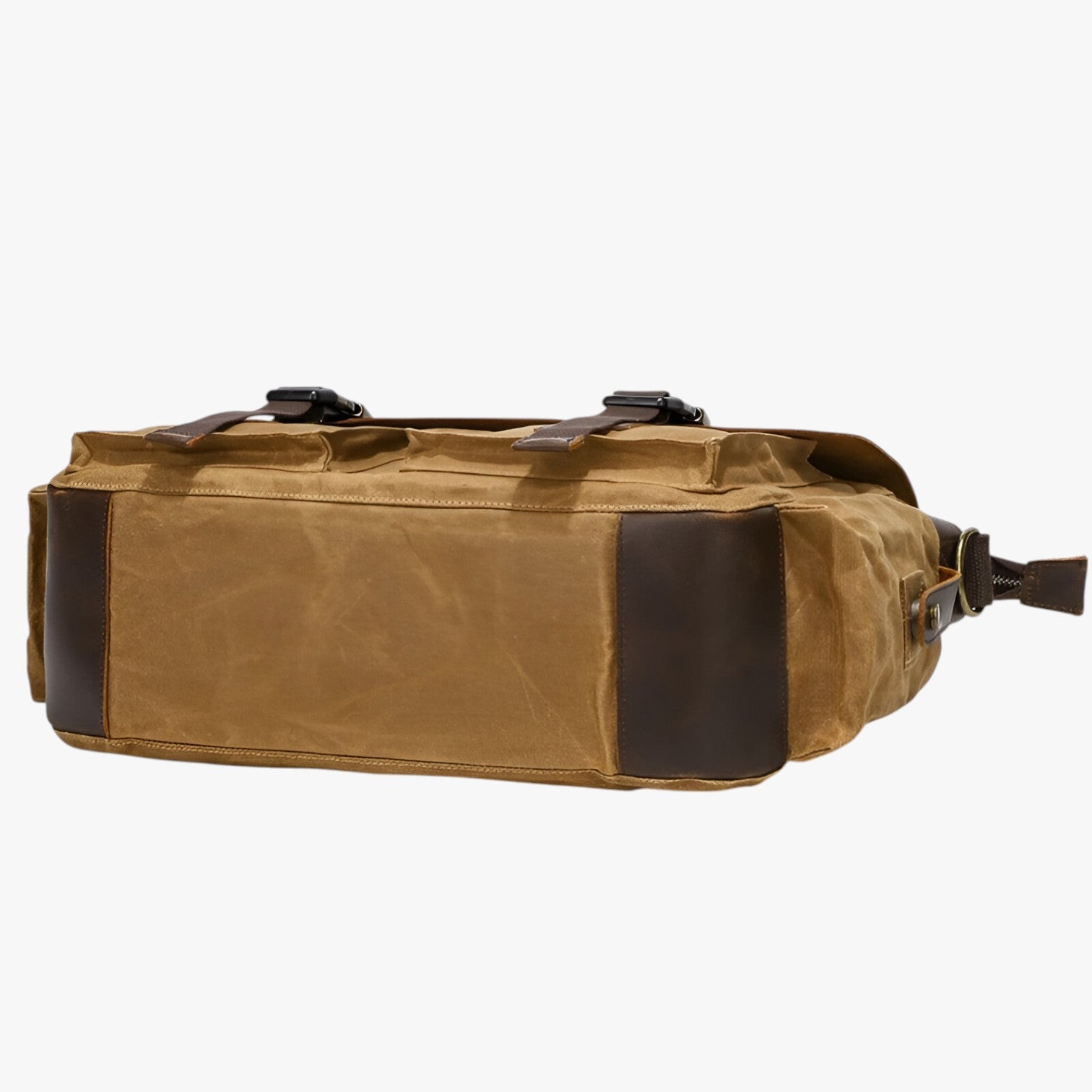 Borsa Messenger Gialla Vintage Unisex — Pienza, immagine 7