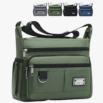 Borsa Messenger Multicolore Multitasche Unisex — Savona, immagine 2