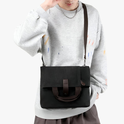 Borsa Messenger Multicolore Ampia Uomo — Urbino, immagine 3