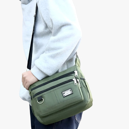 Borsa Messenger Multicolore Multitasche Unisex — Savona, immagine 3