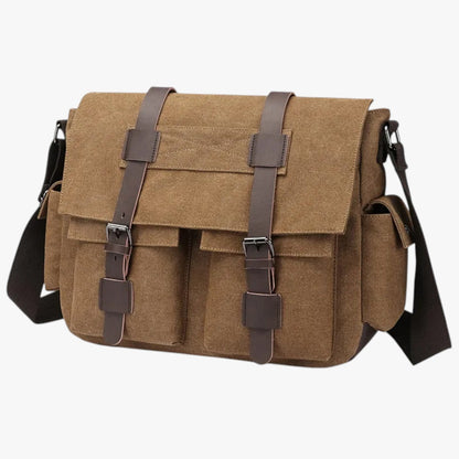 Borsa Messenger Multicolore In Tela Uomo — Pisa, immagine 8